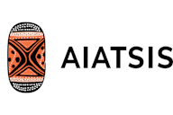 AIATSIS First Nations Co-Design Platform logo featuring an Indigenous artwork-inspired shield design alongside the platform's name.